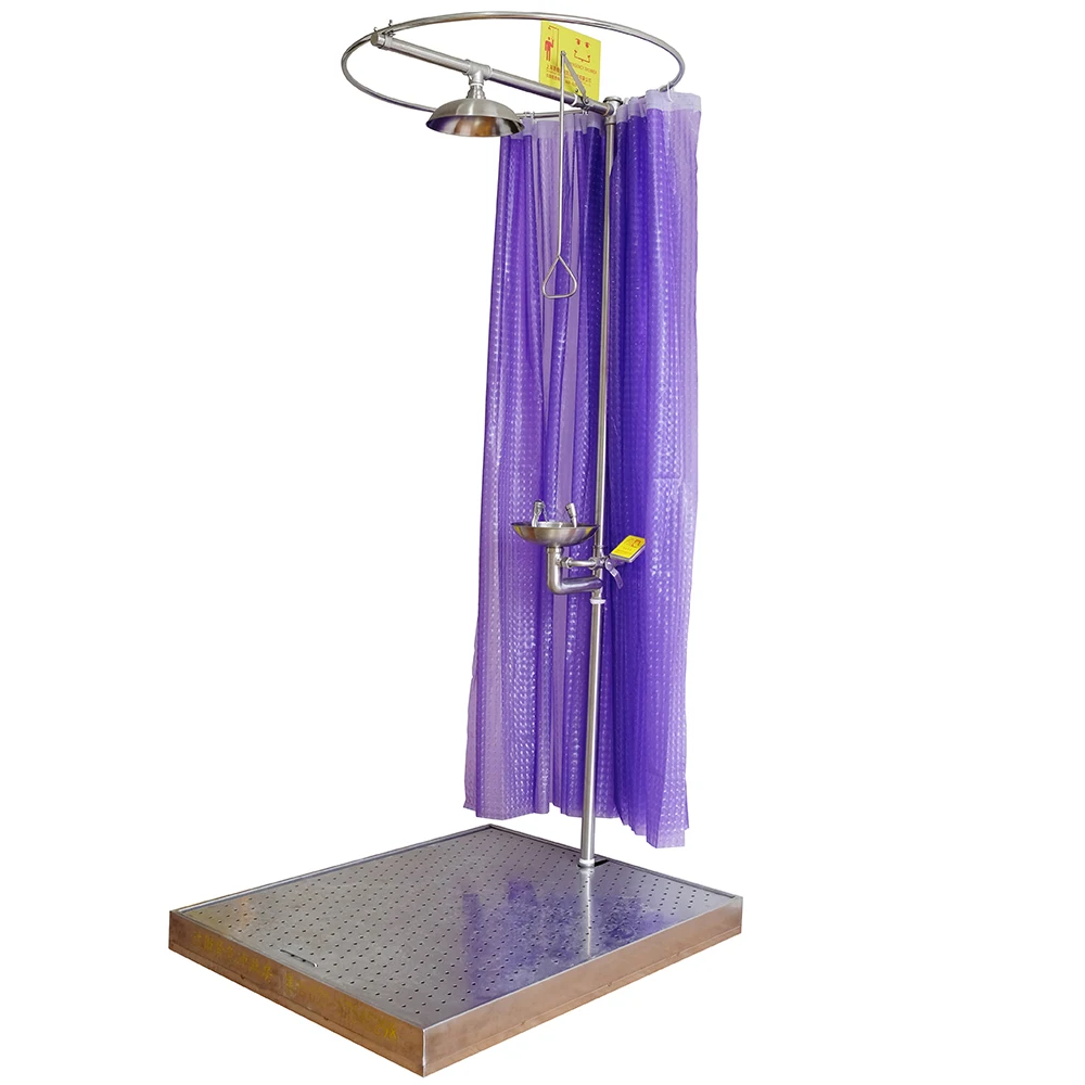 shower bath with eye wash station shower osha approved 316