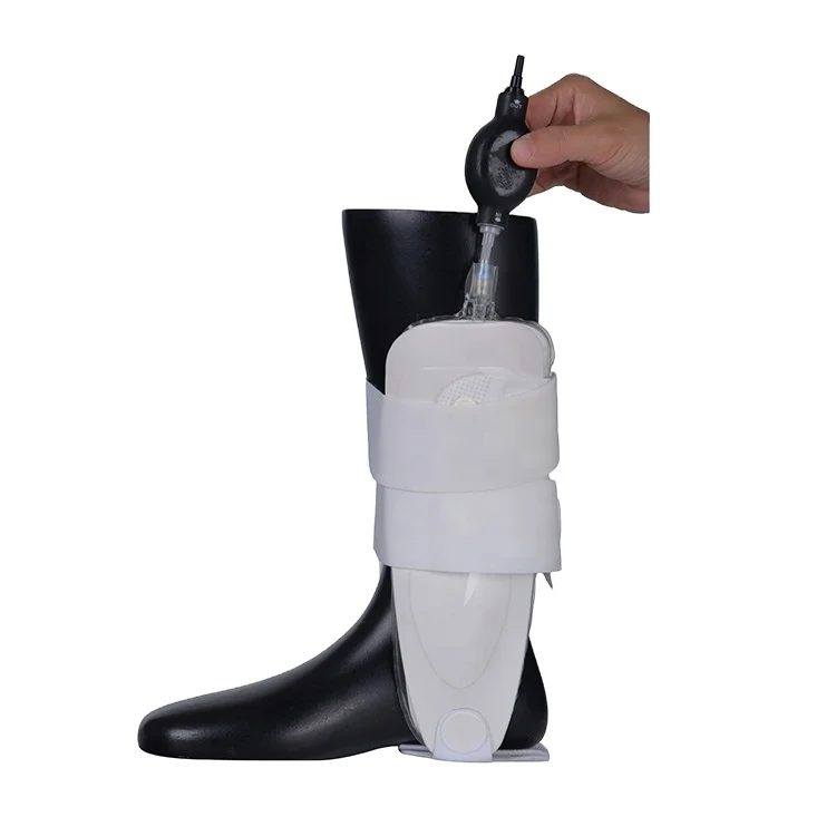 OL-AN055B Adjustable CE Air Cast Foot Care Ankle Fracture Brace For Sport Activities