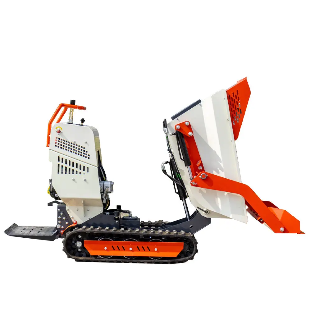 Free Shipping!! Farm Garden Mini Loader Self Loading Site Dumper Concrete Buggy for Sale