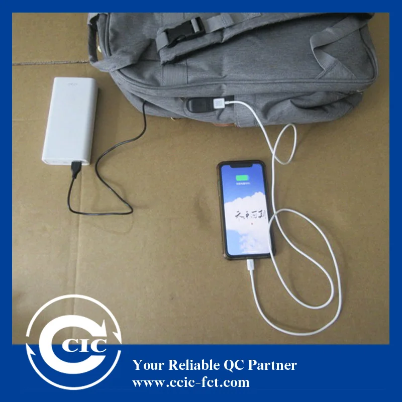 Quality Inspection for Diaper Bags with 30+ Years of Service CCIC Inspection Agent