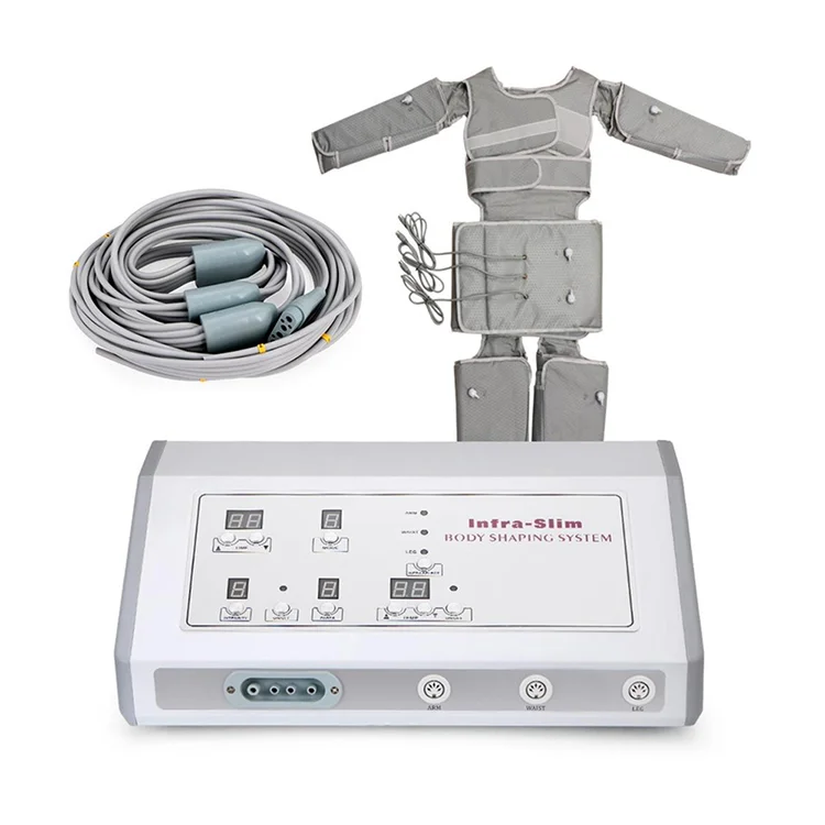Professional 1 in 1 Air pressure Infrared pressotherapy lymphatic drainage machine presoterapia weight loss machine