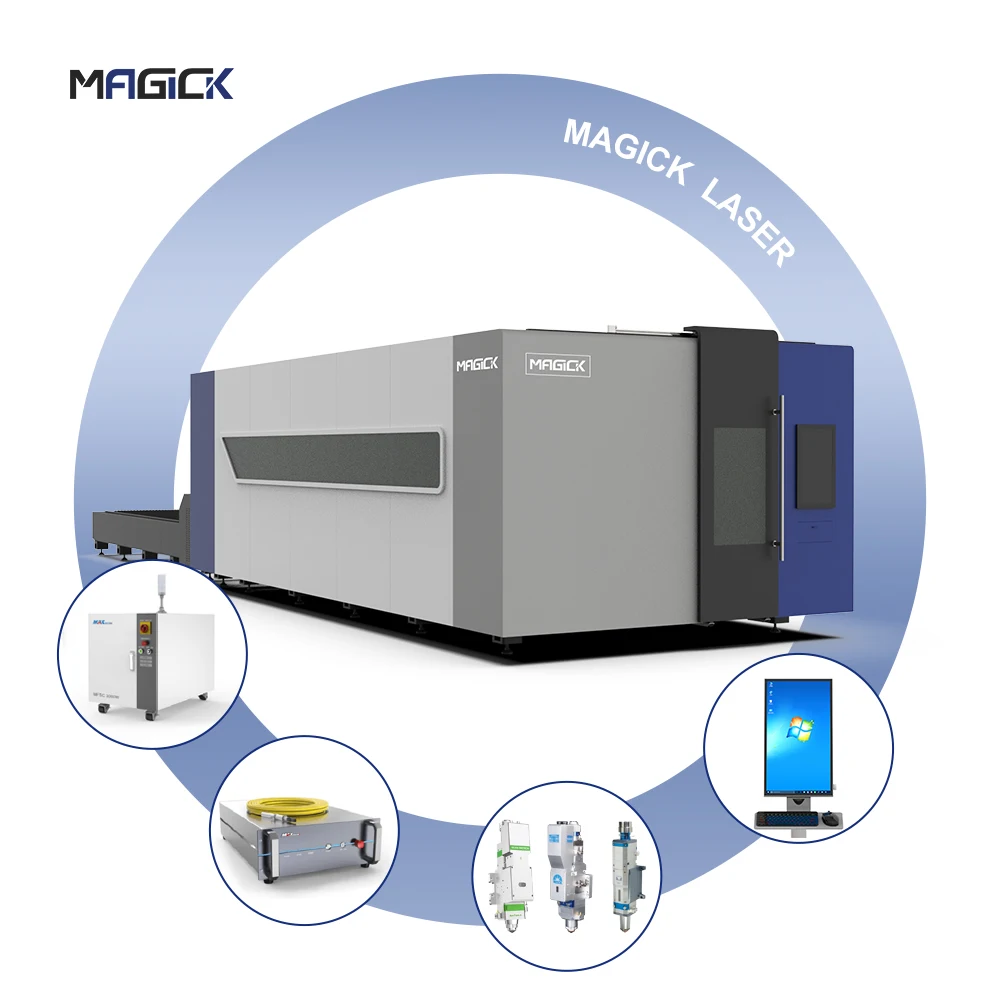 All Cover  6025G  12000w 20000w fiber lazer cutter carbon metal fiber laser cutting machine for stainless steel sheet