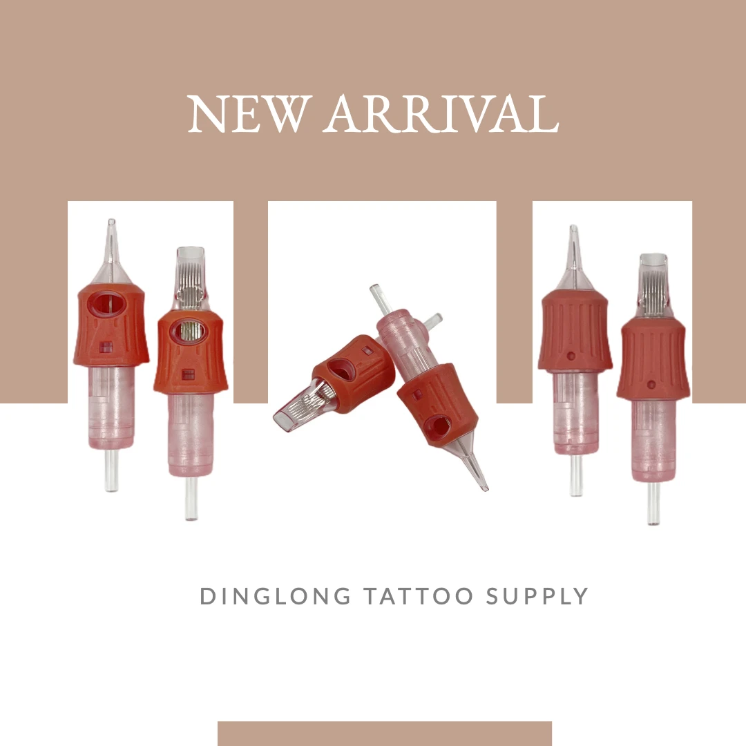 Top Quality Sale Customized Tattoo Cartridge Needle Membrane Sealed RL RS RM M1 Tattoo Cartridge Needle Sterilized/