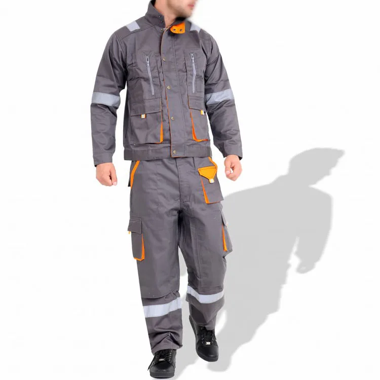 Poly Cotton Workwear Uniforms Construction Workwear for Car Wash