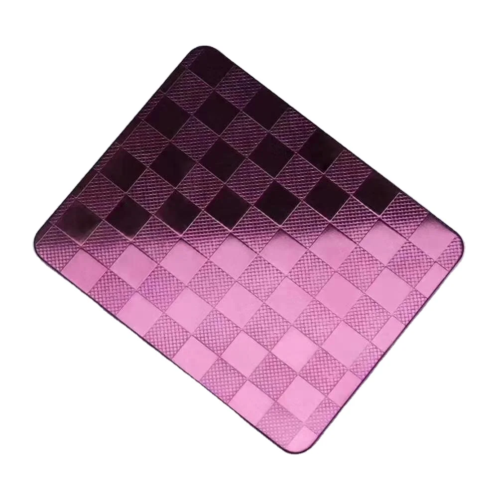 TZL2mm подъемник интерьерная облицовка стен кухонное оборудование ресторанная панель льняная кожа в Pvd цветное покрытие лист из нержавеющей стали