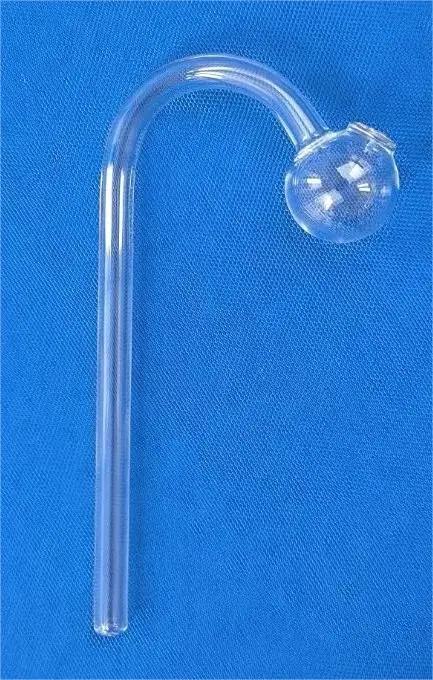 Wholesale Customized 6mm 8mm 10mm Borosilicate Glass Tube Heat Resistant Pipe with pot end