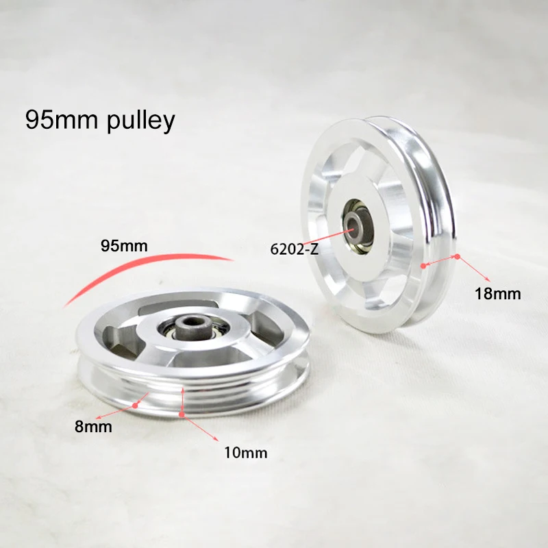 Professional custom machined aluminum alloy for automotive engine timing pulley