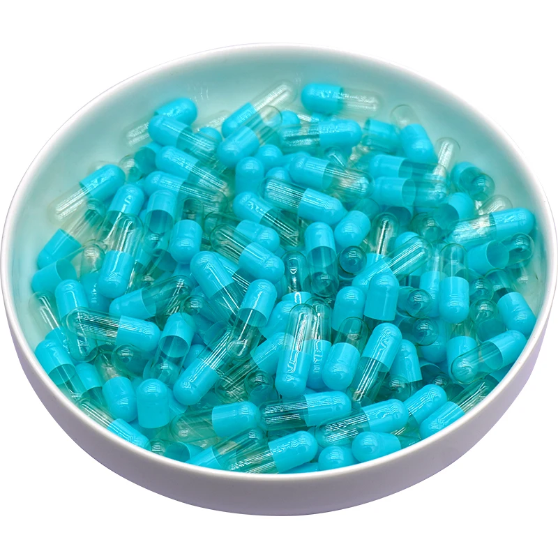 Natural Empty Gelatin Capsules Size 2 Gelatin Capsule 00 Blue Gelatin Natural Capsules Size 0 00 1 3 4 Customized