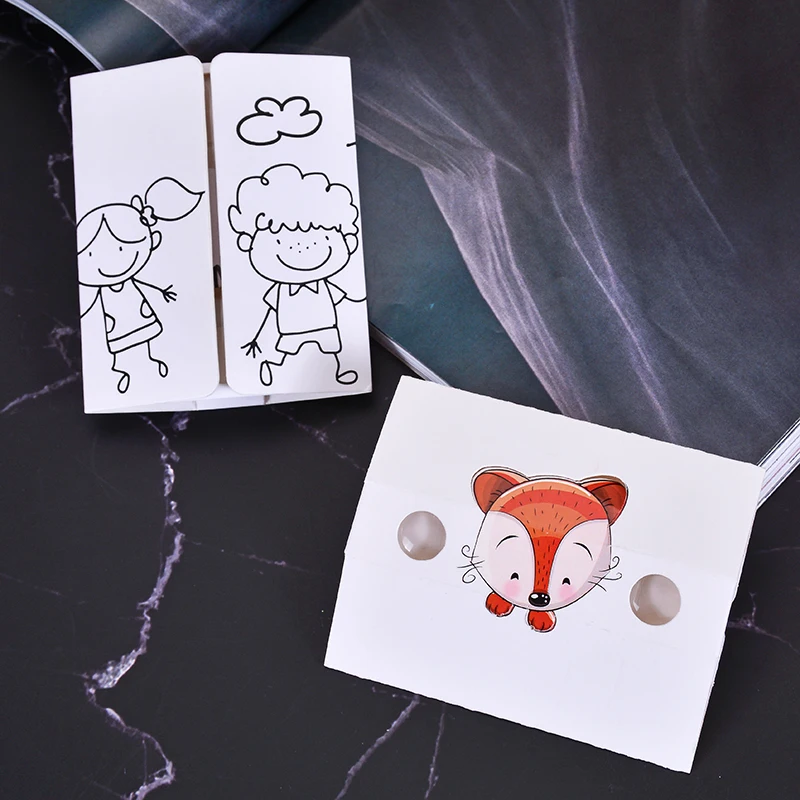 Superior quality Double tube white cardboard box cartoon animal pattern printing design folding cardboard paper binoculars