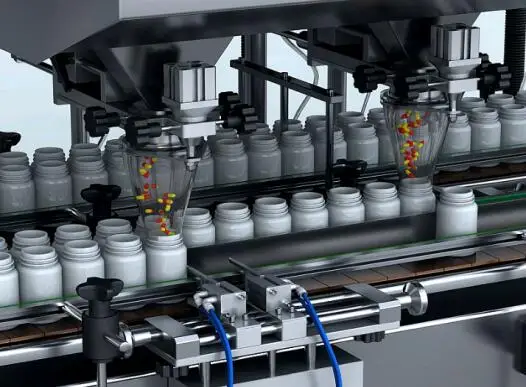 
CZG50/8A Automatic Tablet Pill Capsule Counter Counting Machine 