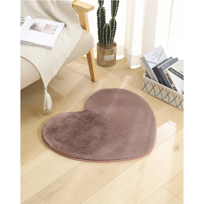 New Arrival  terylene  Floor Mat Direct Sales logo fur door mat No Odor Custom carpets and rugs
