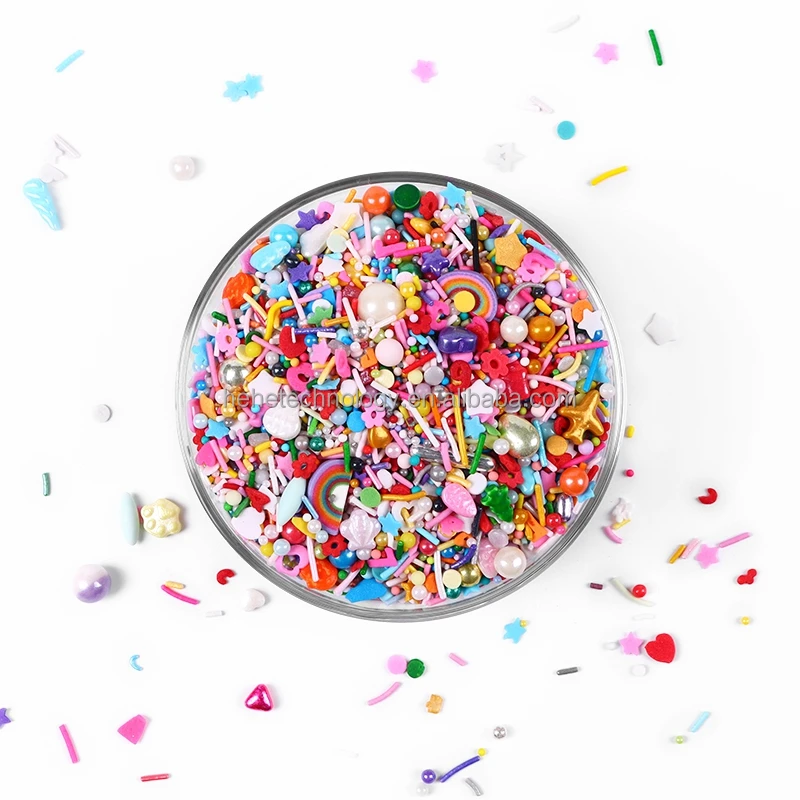 50% Off Lucky Bags Random Candy Sprinkles Confetti Edible Sprinkles Crafts Sprinkles Cake Decoration for Baking Stock Clearance