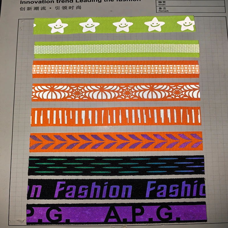 Reflective Nylon Strap for Pet Leash and Collar Reflective in the Dark Nylon Webbing Pet Accessories