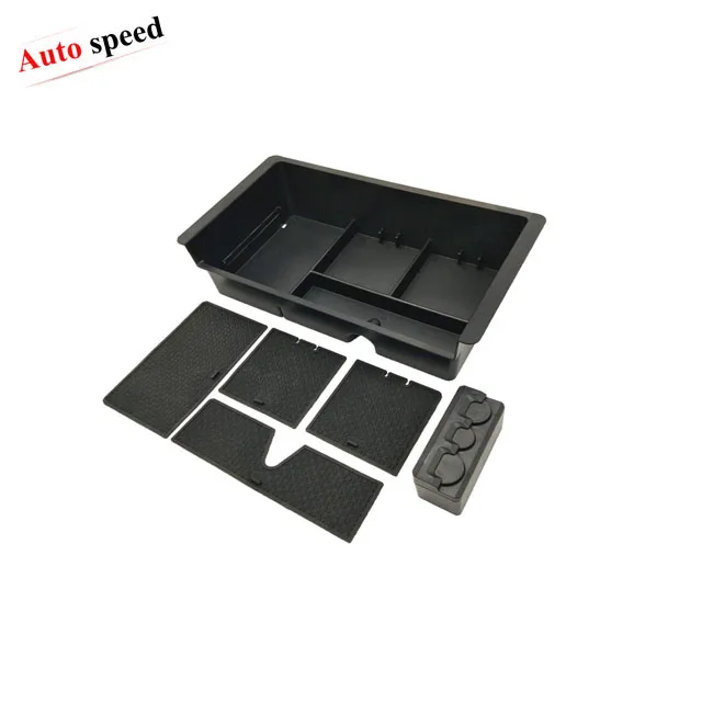 2014-2018 GMC Sierra Accessories Yukon/Chevy Tahoe Silverado Suburban Center Console Organizer Tray Armrest Secondary Storagebox