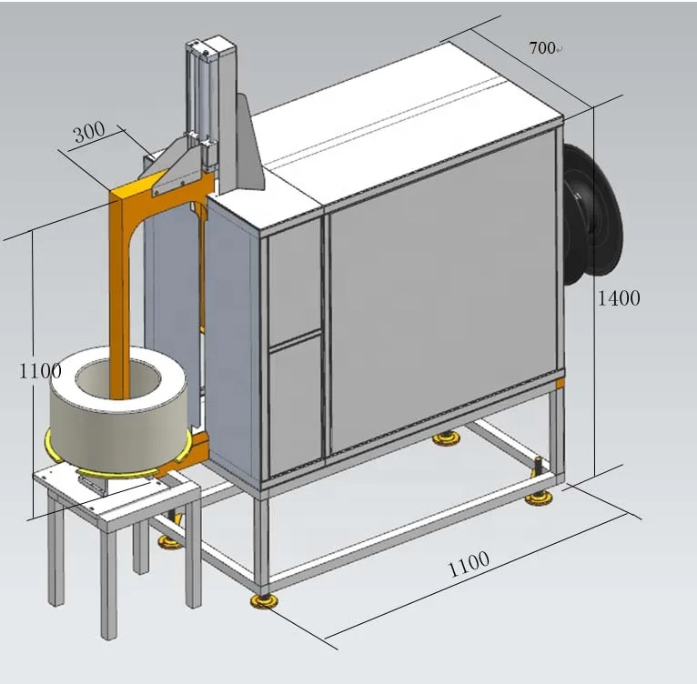 Automatic HOSE WIRES COILS STRAPPING MACHINE PACKING With CE Certificatemachine