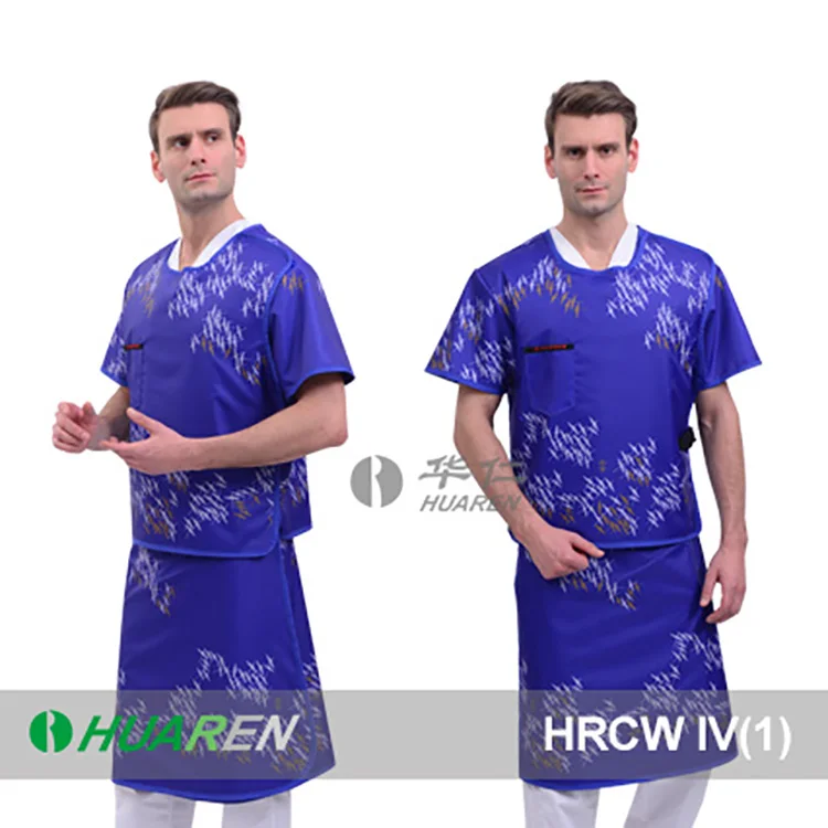 
HUAREN CE superlight lead vinyl x ray radiation protection suit apron 