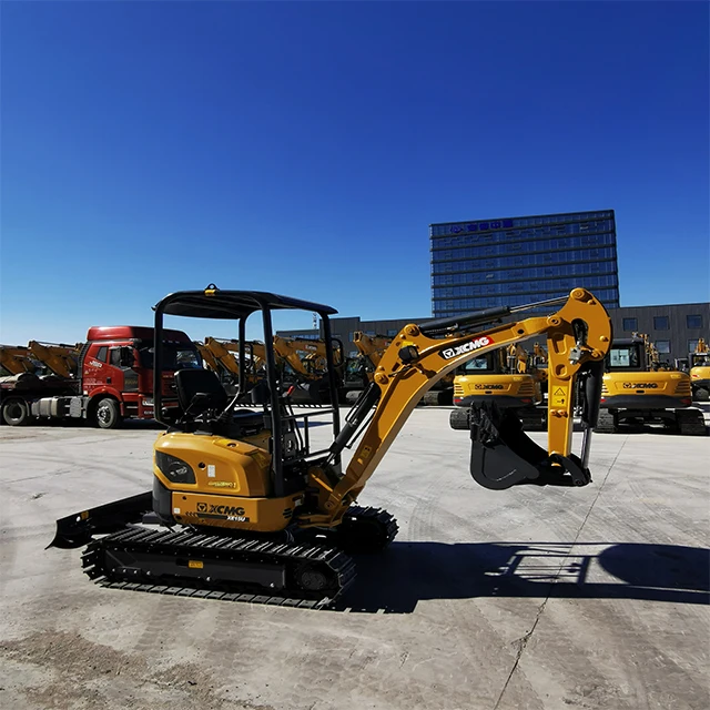 1.5 ton mini excavator crawler excavator China mechanical mini excavator is suitable for vegetable greenhouse construction