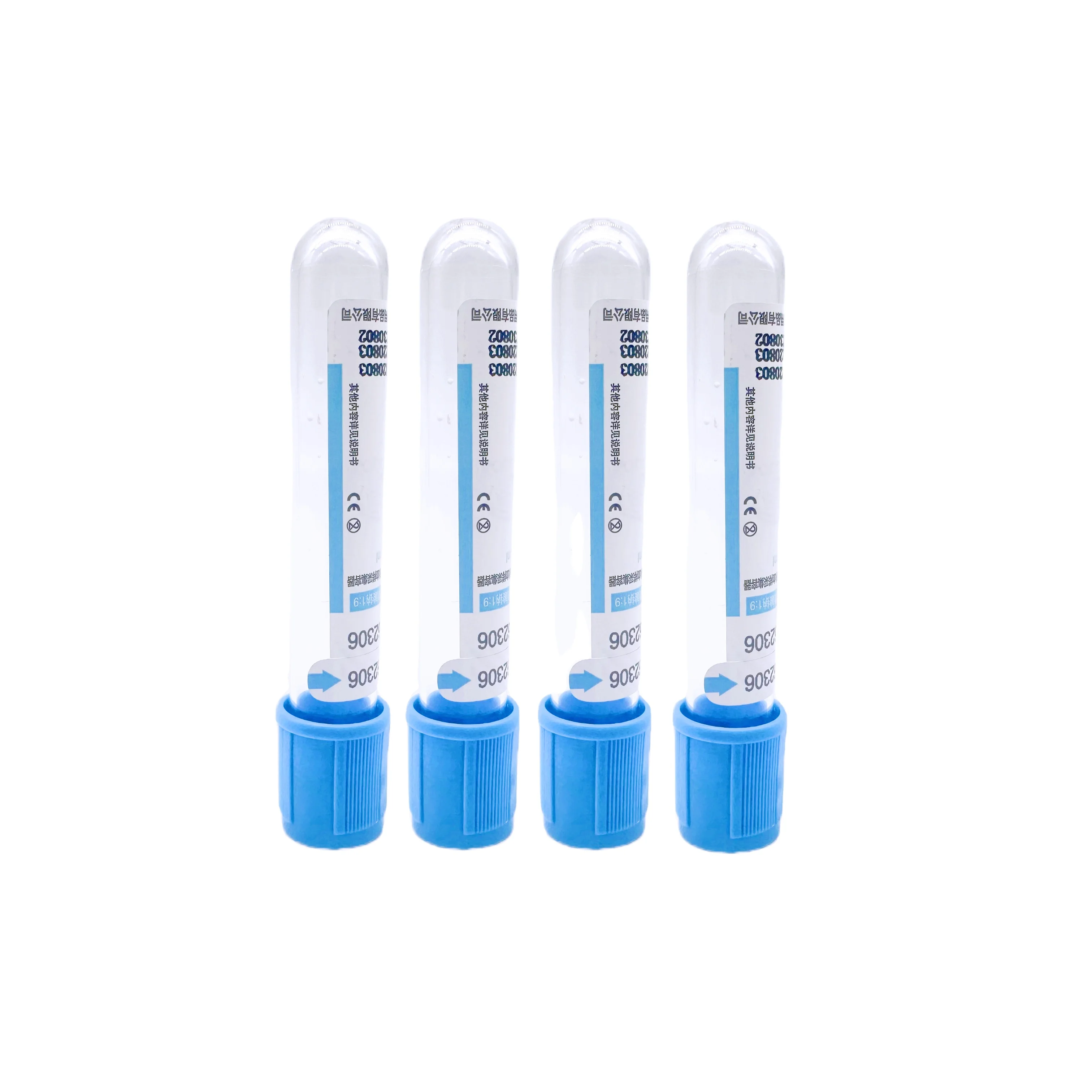 5ml 13*75mm  Disposable Vacuum Blood Collection Sodium Citrate 1:9  PT Tube with Blue Top