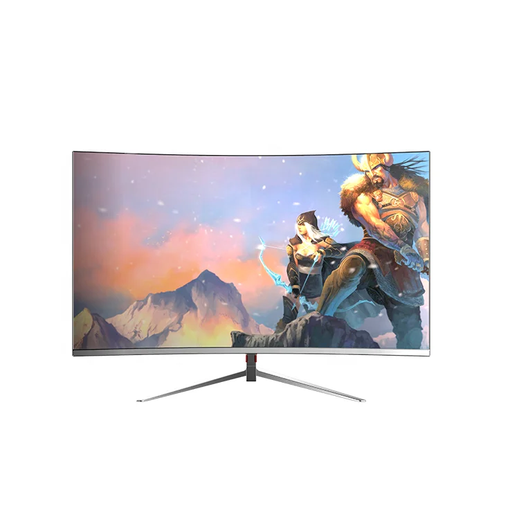 Hot selling 27 inch lcd curved monitor fhd ips screen desktop pc monitor for office or home