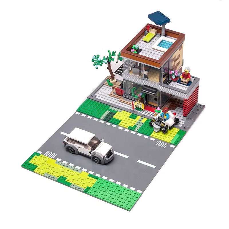 Best Selling Children Plastic Small Toy Intelligence  DIY Building Blocks for Kids Customization Building Blocks MOC Custom