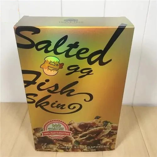 Plastic free metallized Holographic board recyclable laser paper board For packaging box metallic holo paper