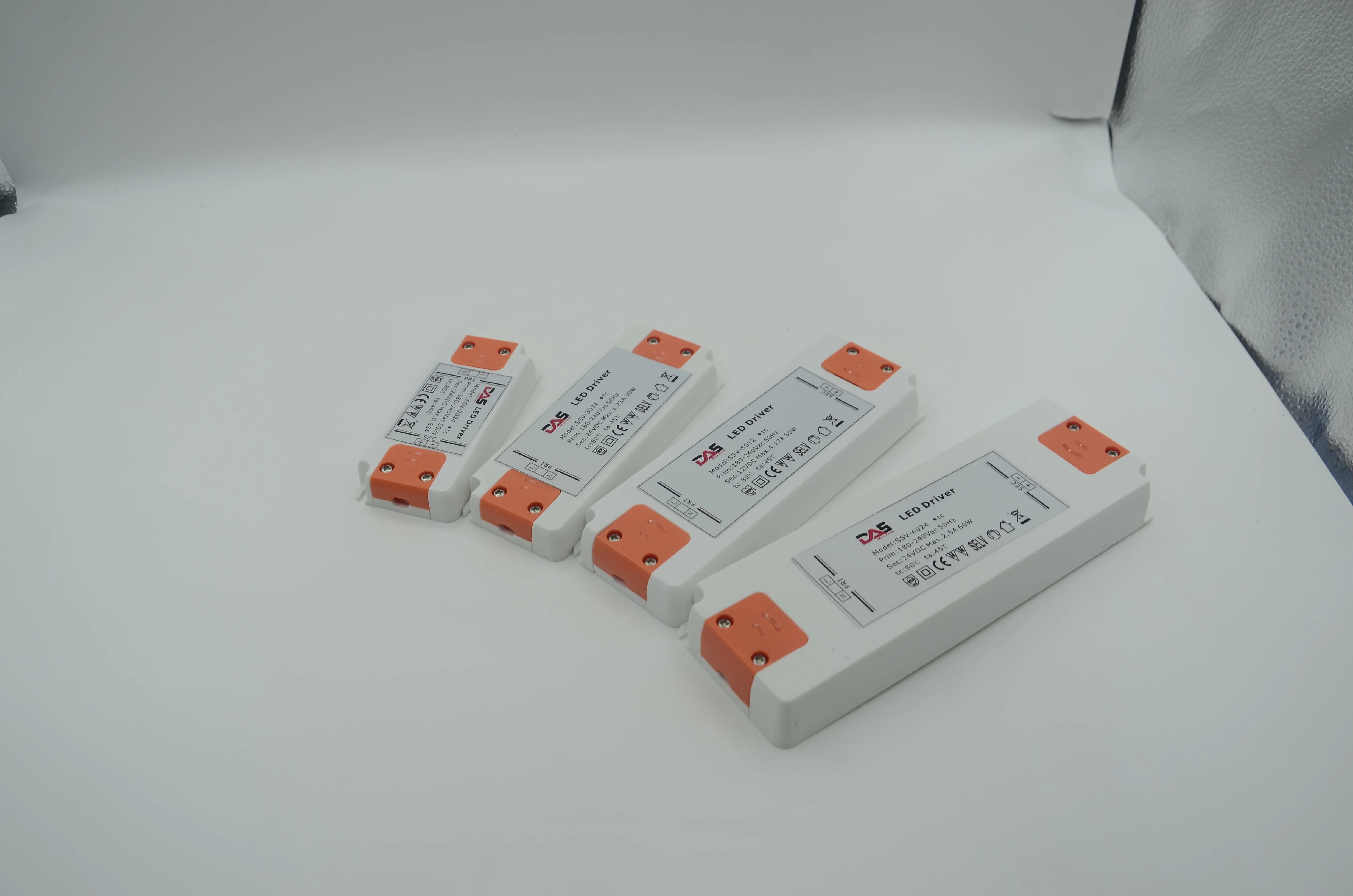 Ultra-thin Constant Voltage power supply Slim LED Driver 12V 24V DC LED Lghting Driver 60W Power Supply for furniture showcase