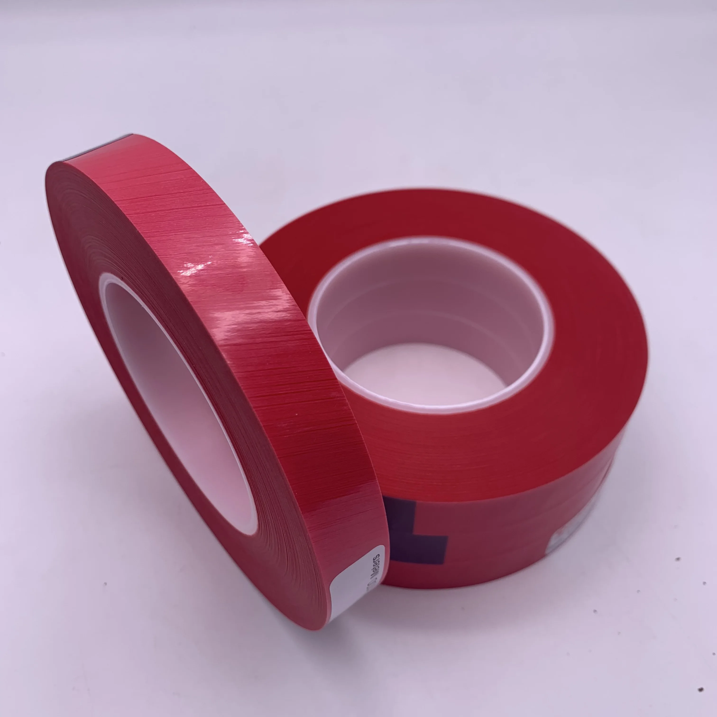 Hot Sales PU Abrasive Belt Red Splicing Tape adhesive tape for Making Sanding Belt Butt Joint 67 degrees 19mm*100m