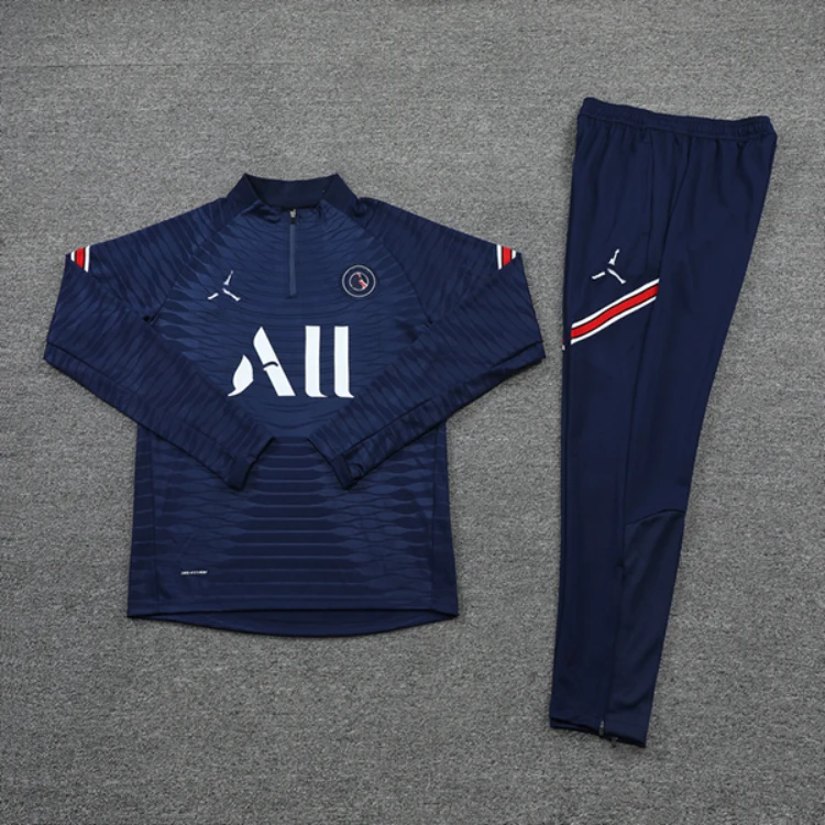 Football Jersey Custom Soccer Uniform Tracksuit  Adult Juniors Soccer Tracksuit