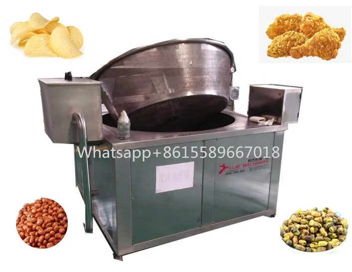 Gas fryer commercial for chips deep fryer potato banana chips french fries chicken fish onion rings snacks frying machine