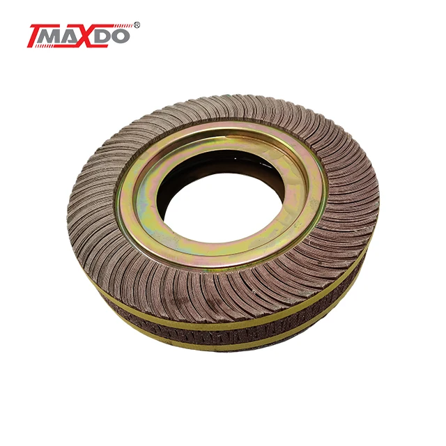 Metal Abrasive Flap Wheel Aluminum Oxide Silicon Carbide Flap Grinding Wheel