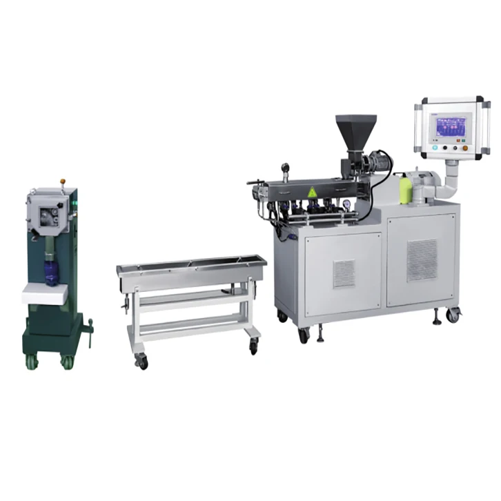 20/30 основных технических параметров маленький двойной винтовой гранулятор/резиновый гранулятор/маточный гранулятор