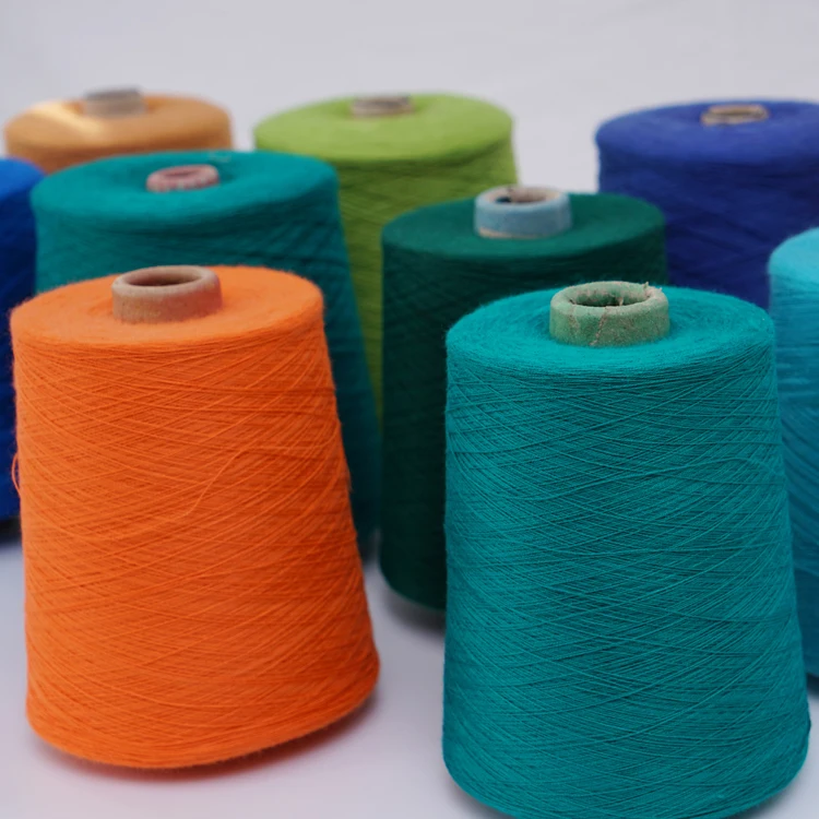 
2000 hours acrylic dope dyed yarn outdoors solid acrylic yarn 