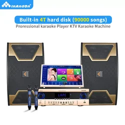 China InAndOn High Quality 4T KTV Karaoke System Home 19' Karaoke Player with Karaoke Amplifier