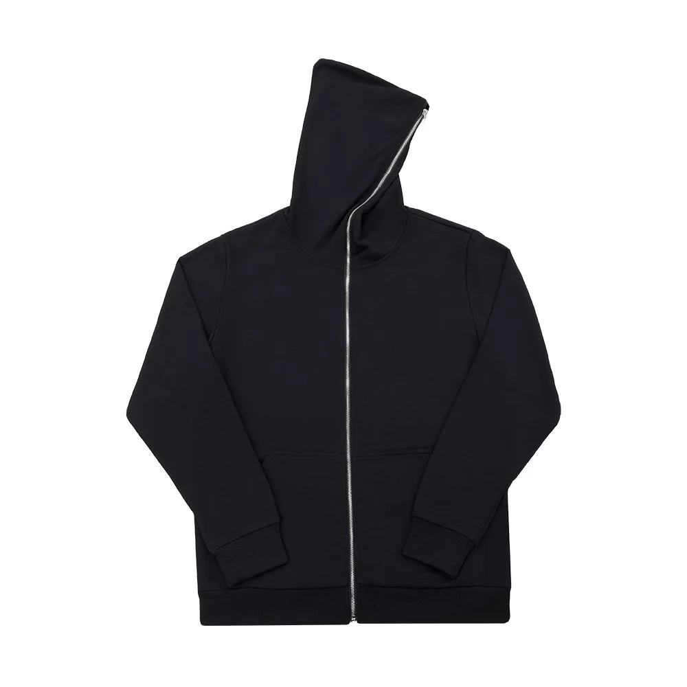 Wholesale Full Zip Up Rhinestone Hoodie Printing Graphic Unisex Full Face Zip Up Hoodies With Rhinestone