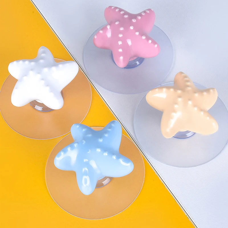 Cabinet door small handle Furniture Glass Door Suction cup Paste type ceramic Drawer cupboard No-punch cabinet door handle