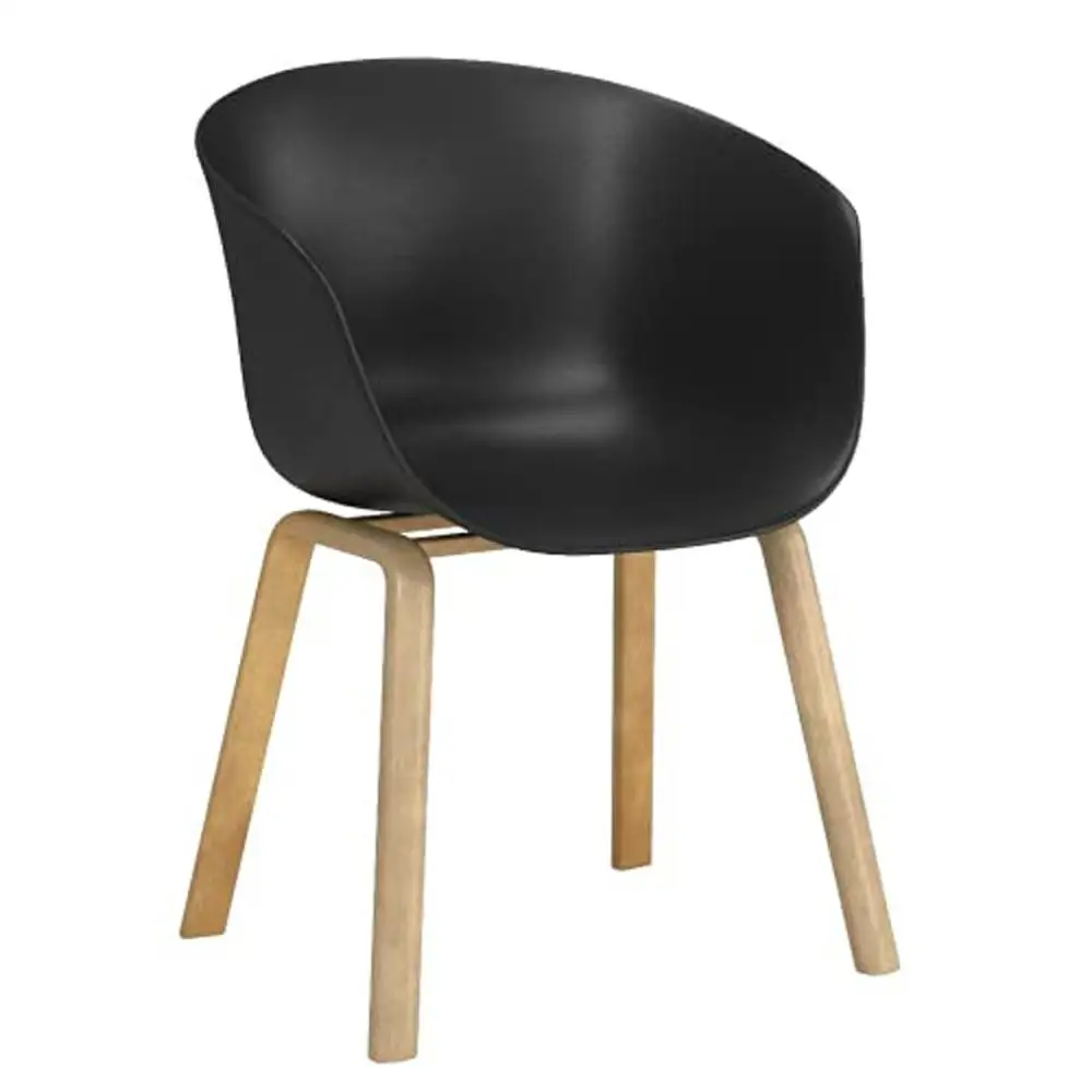 New Designed European Style Wholesale Modern Pp Metal With Wooden Effect Room Chairs Scandinavian Furniture Dining Chair
