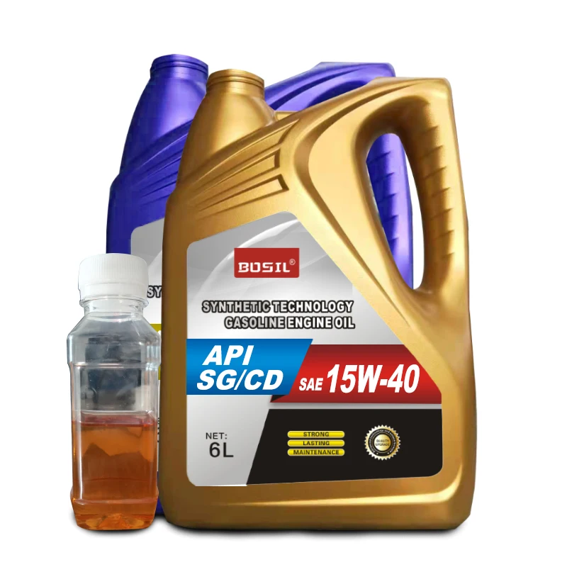 Синтетический SG/CD 15W-40 Заводская оптовая цена API ранг бензин сильная мощность дизельные смазки моторное масло