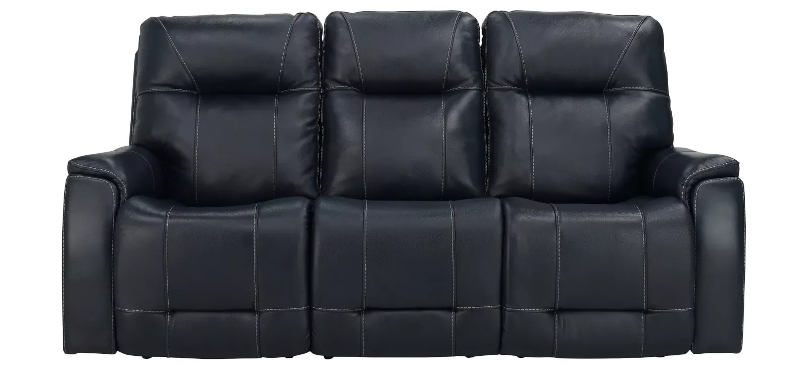 SANS PU Leather  Recliner Sofa Set 1+2+3  Manual Reclinable Sofa for Living Room Furniture