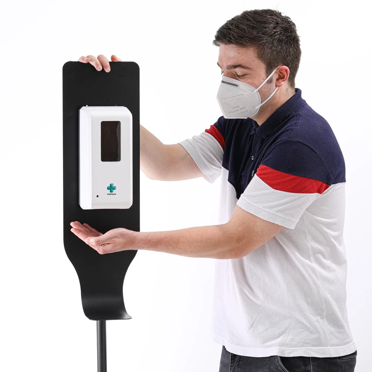 
Automatic Refill Alchohol/Gel/Foam Touch Free Hands Sanitizer Dispenser Touchless Liquid Soap Dispenser 