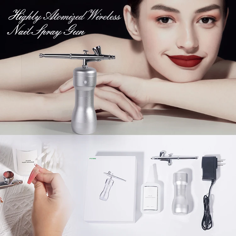 New Makeup Airbrush Machine Spray Gun Facial Airbrush Set Mini Airbrush for Make up Nail Art Paint Kit