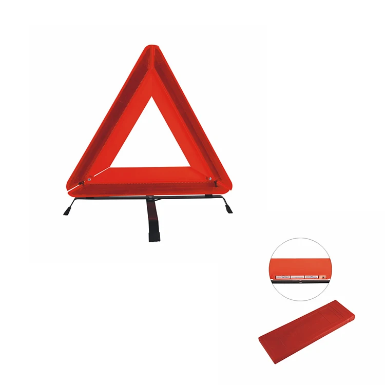 Premium Roadway Emergency Tool Led Traffic Safety Triangle Warning Sign