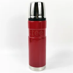 Promotion Custom Logo Sports Insulated 304 Double Layer Stainless Steel Bullet Shape Vacuum Flasks Outdoor Portable Water Bottle
