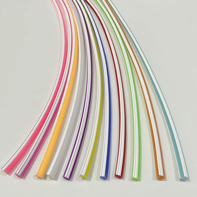 New generation 12V separently split neon tubes Waterproof Flexible LED Neon Light strip silicone flex led neon lights