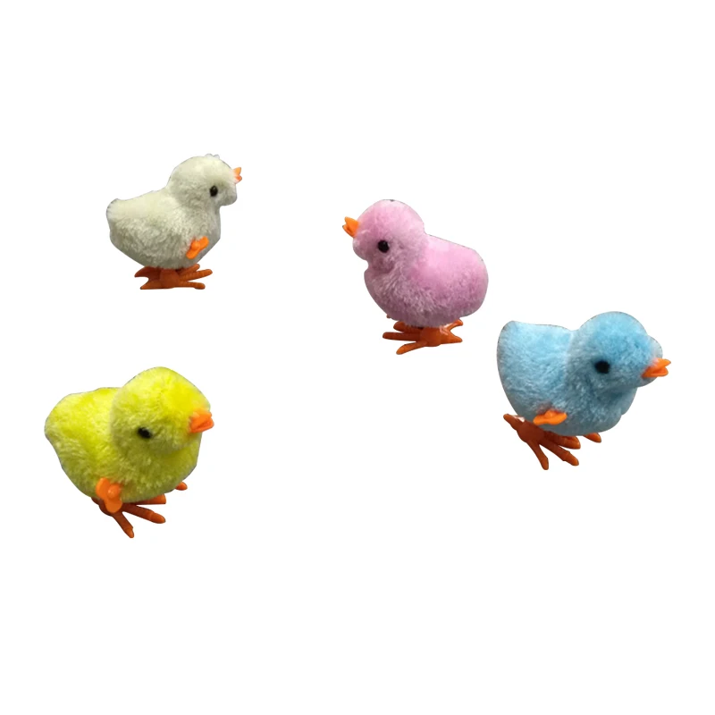 Wholesale Chick Plush Children Wind Up Chicken Toy Plush Toy Chicken Chicken Toy