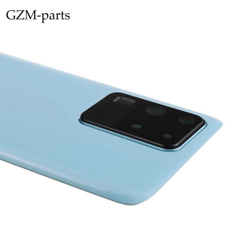 GZM-parts back door cover case For samsung Galaxy S20 Ultra 5G Battery door cover with camera lens 100% NEW