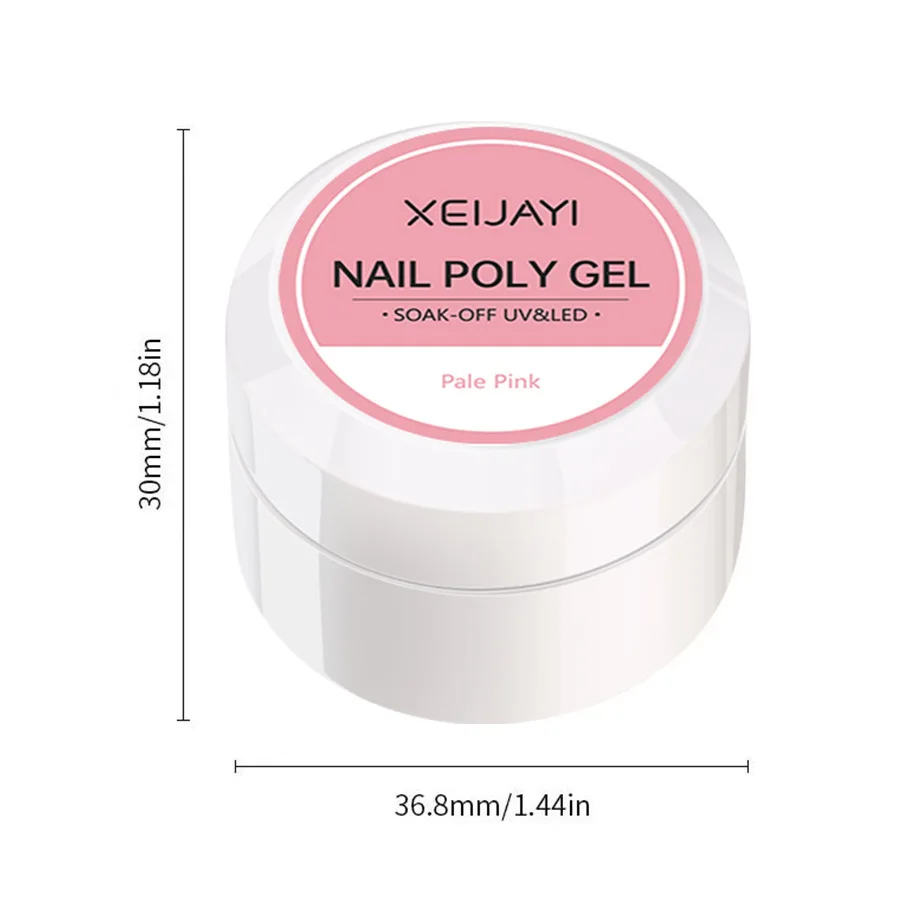 Nail extension gel manicure  professional soak off quick extension crystal uv gel Vegan painless crystal gel wholesale Supplies