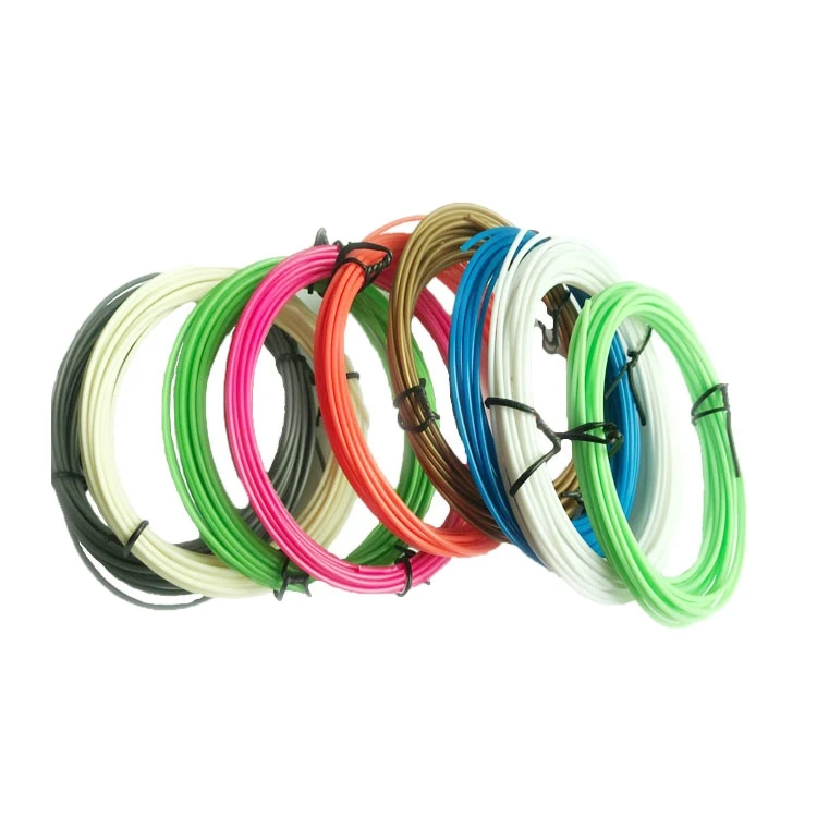 Factory wholesale 5 Meter 1.75mm PLA 3d Printer Pen Filament Refill 3D Pen drawing supplies