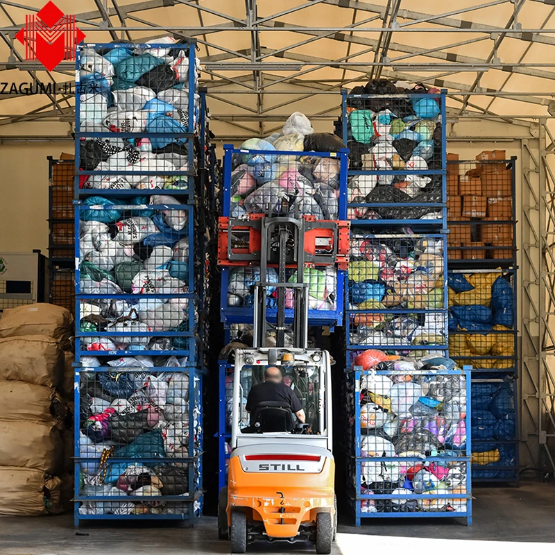 Hissen Factory Wholesale European Usa Grade a Quality Super Crema Used Clothes Bales Extra Brand Outlet Second Hand Clothes