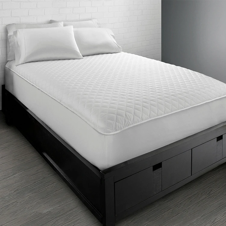 Waterproof 100% non bonded polyester fiber bed mattress cover
