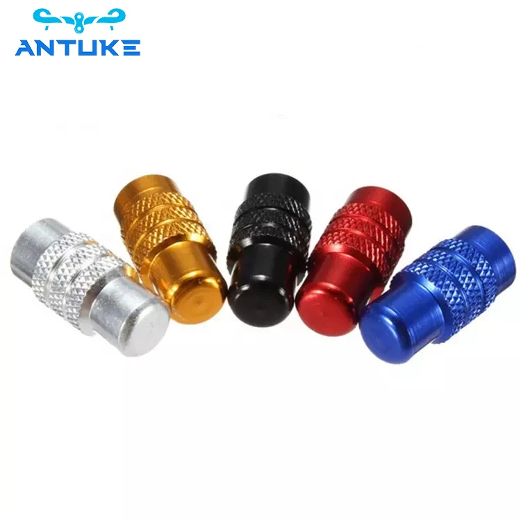 Sports and Entertainment French valve cover for bicycle CNC bike with colorful Aluminum alloy mouth